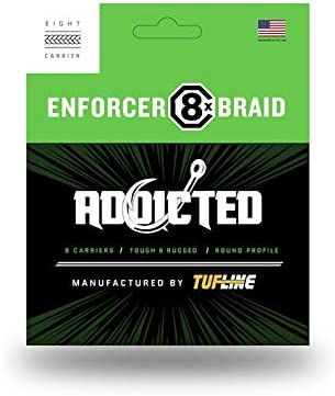 Adx Enforce Braided Liner - Durable Fishing Line for Saltwater & Freshwater - Perfect for Bass, Trout, and Deep Sea Fishing Adventures