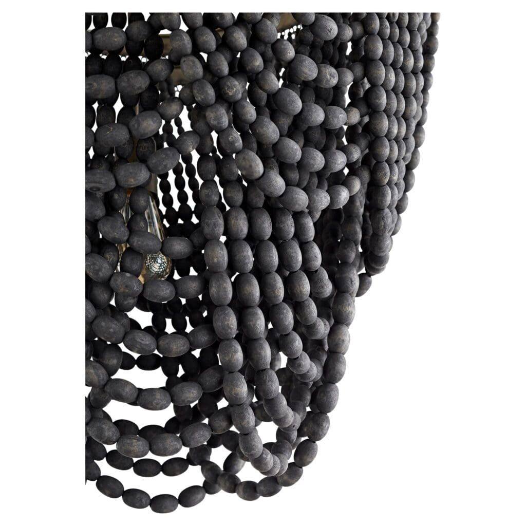 Cyan Design 11245 Black Wide Hammock Pendant Light Fixture - Perfect for Living Room, Bedroom, or Dining Room Lighting Decor