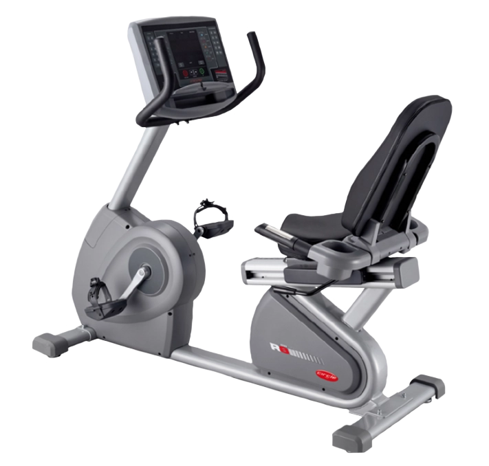 Circle Fitness R8 Recumbent Exercise Bike for Home Gym - Low Impact Cardio Workout Machine for Seniors & Rehabilitation - Perfect for Small Spaces & Apartment Workouts