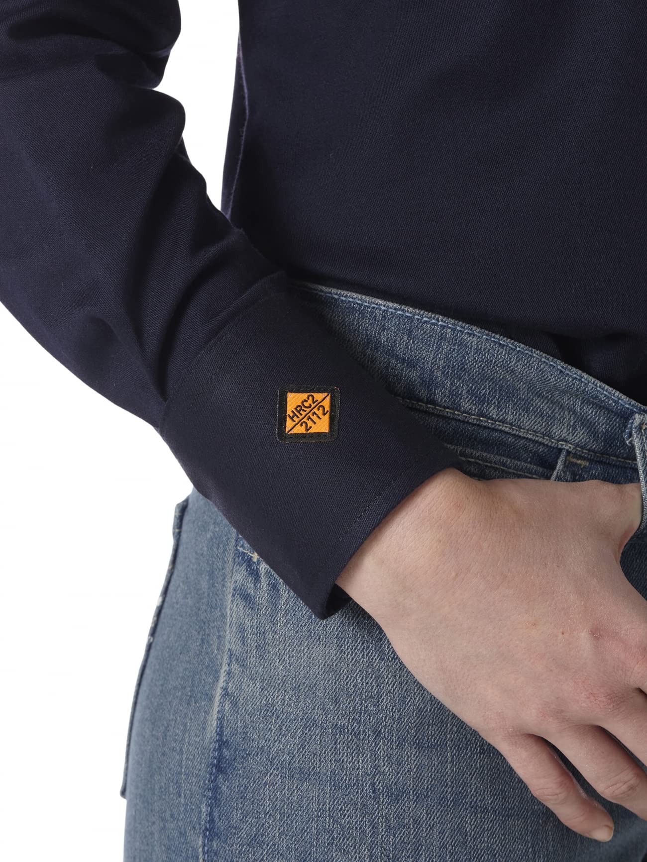 Wrangler Women's Flame Resistant Long Sleeve Shirt - FR Work Shirt for Safety & Comfort - Perfect for Construction, Oilfield & Industrial Work