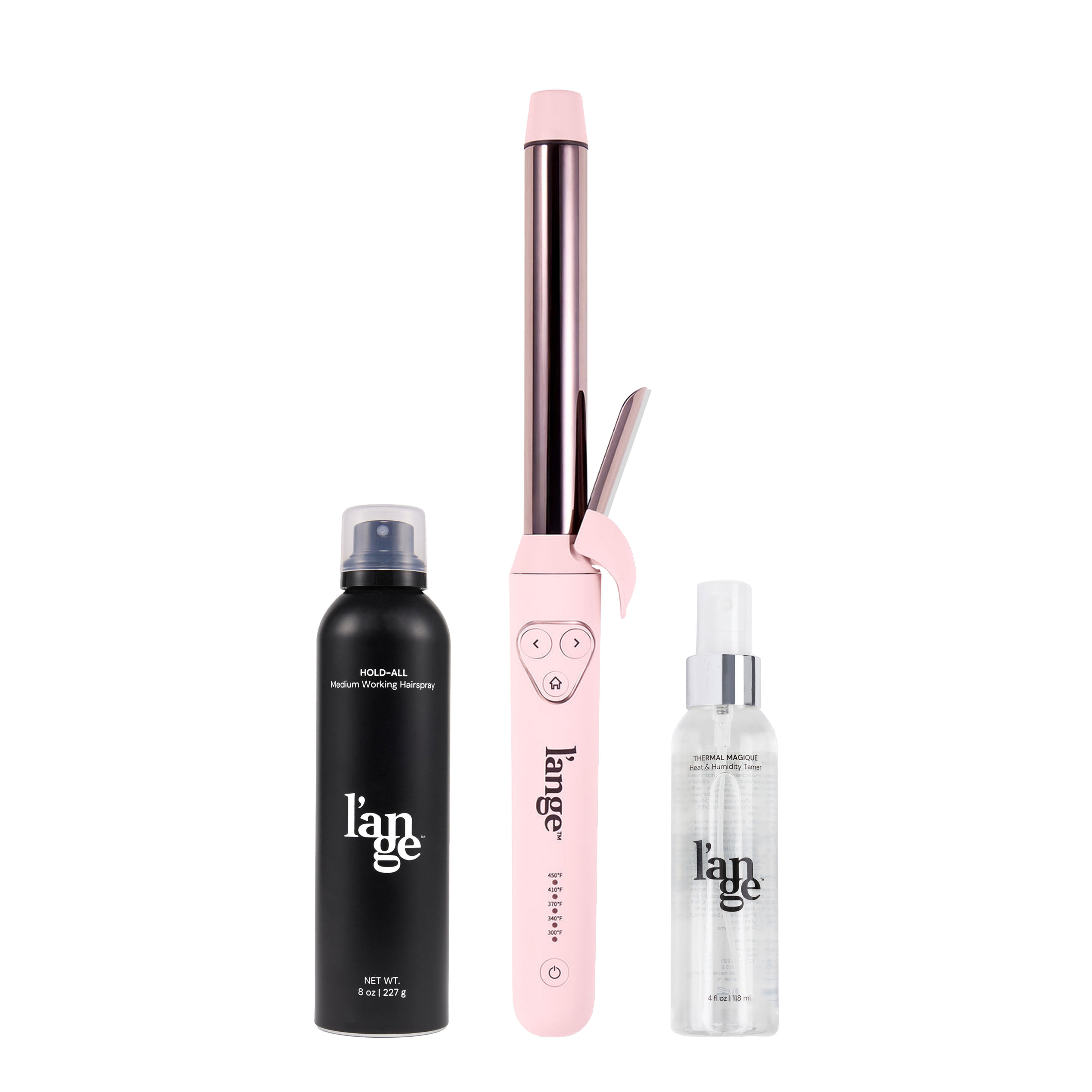 Curly Hair Styling Set - Professional Curling Iron & Hair Accessories for Perfect Curls | Salon-Quality at Home, Parties & Special Events