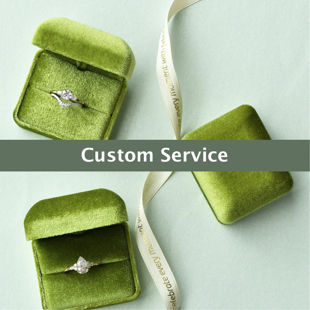 Emerald Green Custom Ring for Chupie - Elegant Birthstone Jewelry for Women - Perfect for Weddings, Anniversaries & Special Occasions