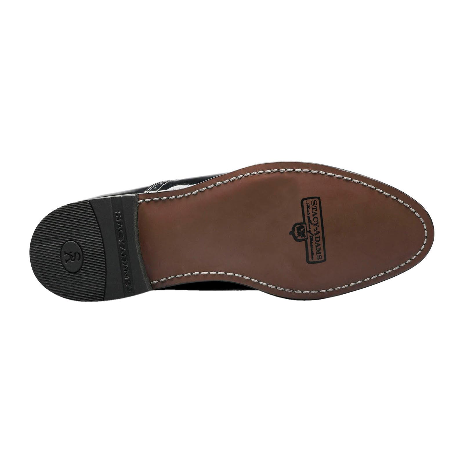 STACY ADAMS Men's Daystacy P Wingtip Dress Shoes - Classic Oxford Style for Business & Formal Occasions - Perfect for Weddings, Office & Special Events