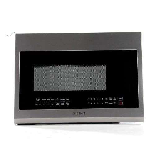 Genuine Samsung DE94-04094C Microwave Door Assembly - Stainless Steel OEM Replacement Part for Samsung Microwaves | Perfect for Home Kitchen Repairs & Appliance Maintenance