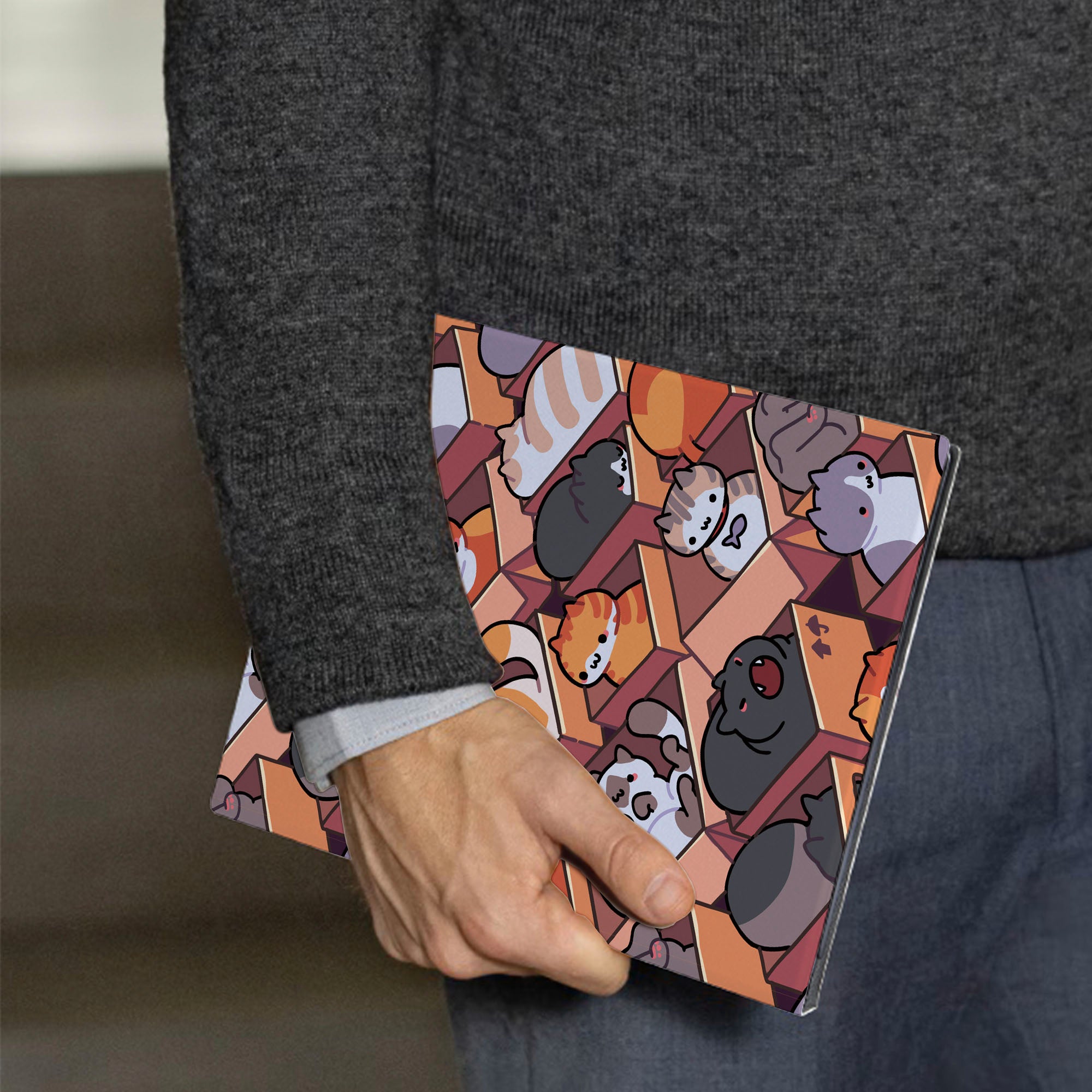 Premium reMarkable 2 Tablet Case with Stylus Bundle - Slim Protective Cover for Paper Tablet - Perfect for Note-Taking, Drawing & Digital Planning (Sushi Cats Design)