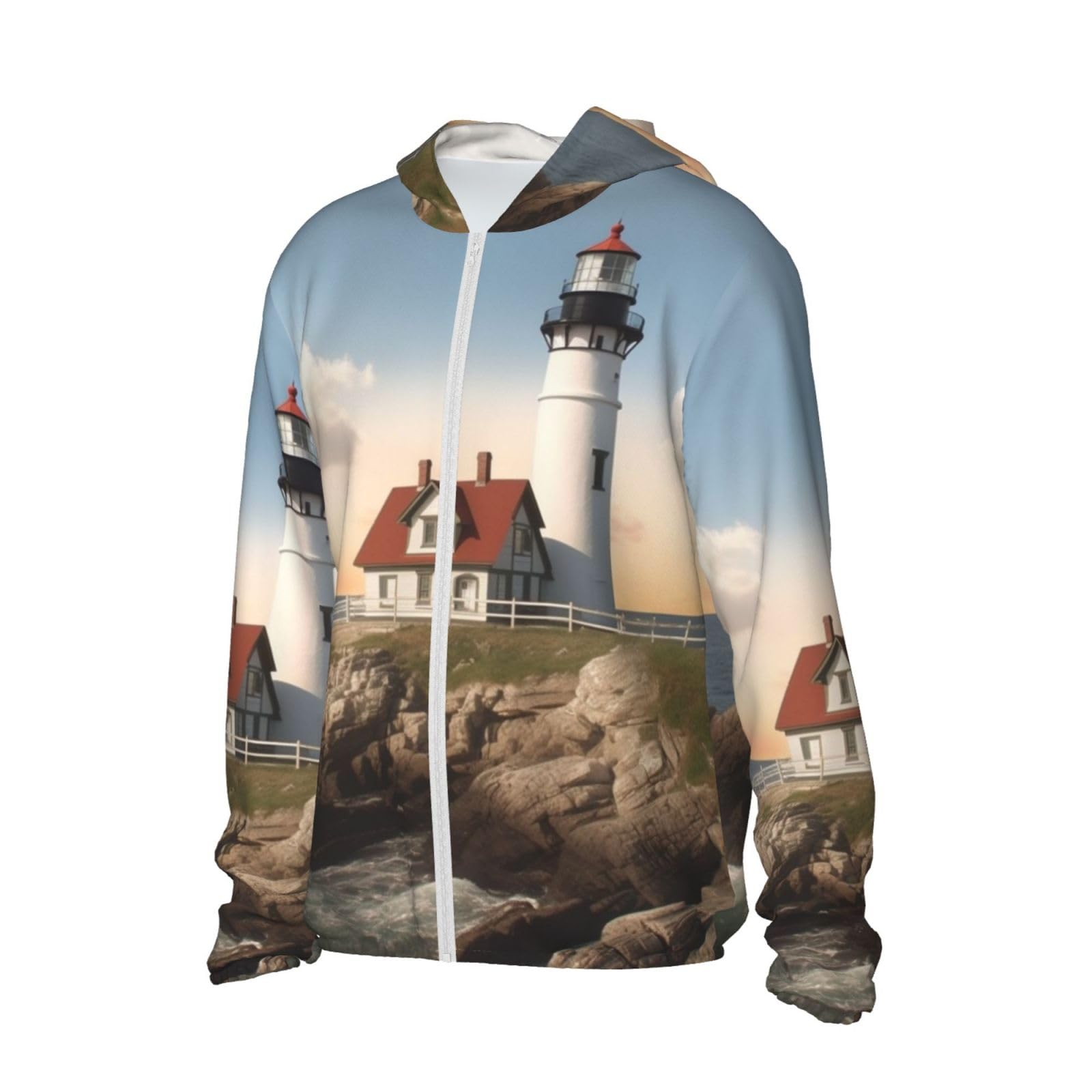 Women's UPF 50+ Sun Protection Hoodie - Lightweight Long Sleeve Shirt for Outdoor Activities