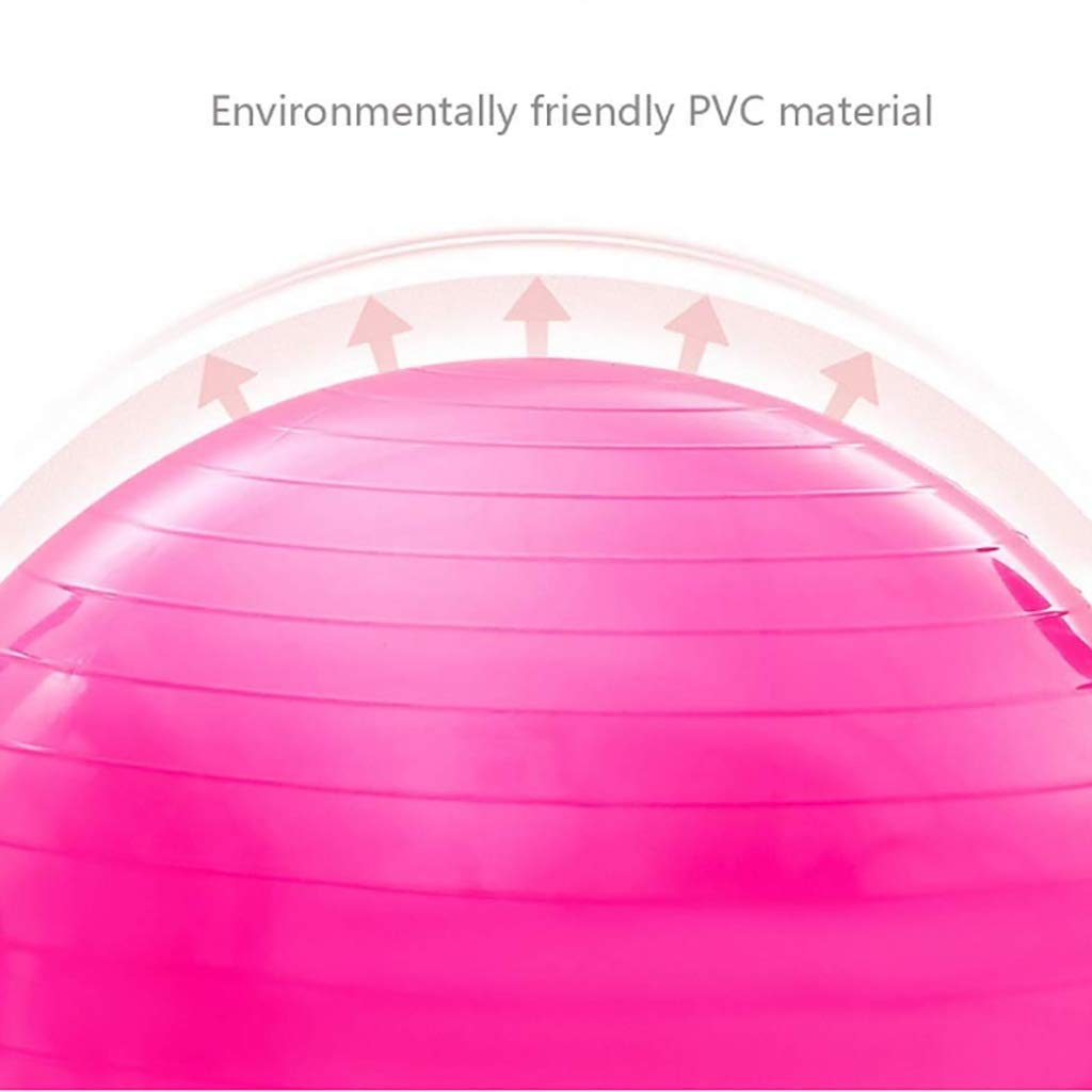 95cm Anti-Burst Exercise Gym Ball - Stability Yoga Ball for Fitness, Pregnancy & Office Work - Perfect for Home Gym, Yoga Practice & Ergonomic Office Chair Replacement