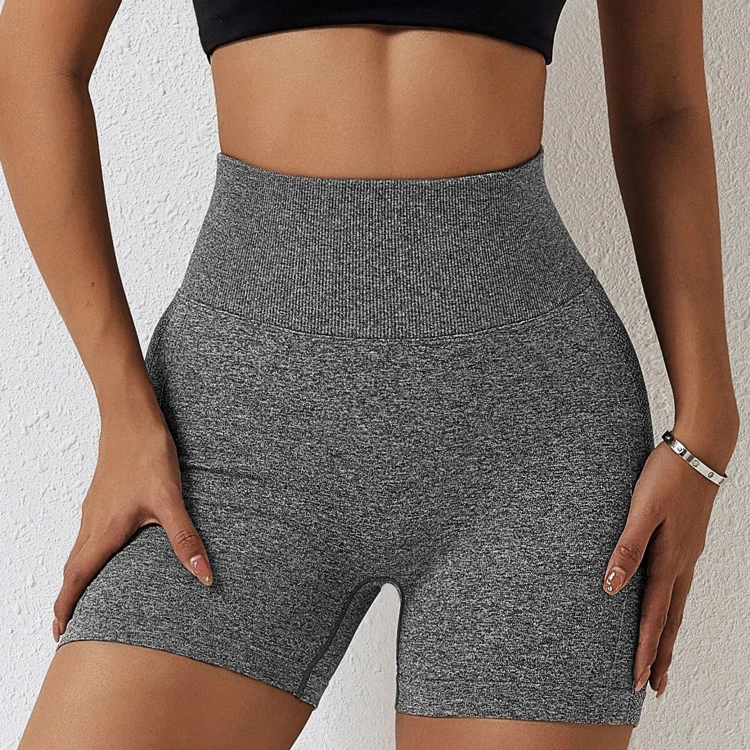 Women's Seamless Push Up Scrunch Butt Workout Shorts - High Waist Running, Fitness, Yoga & Gym Shorts for Active Women | Perfect for Training, Jogging & Lounge Wear