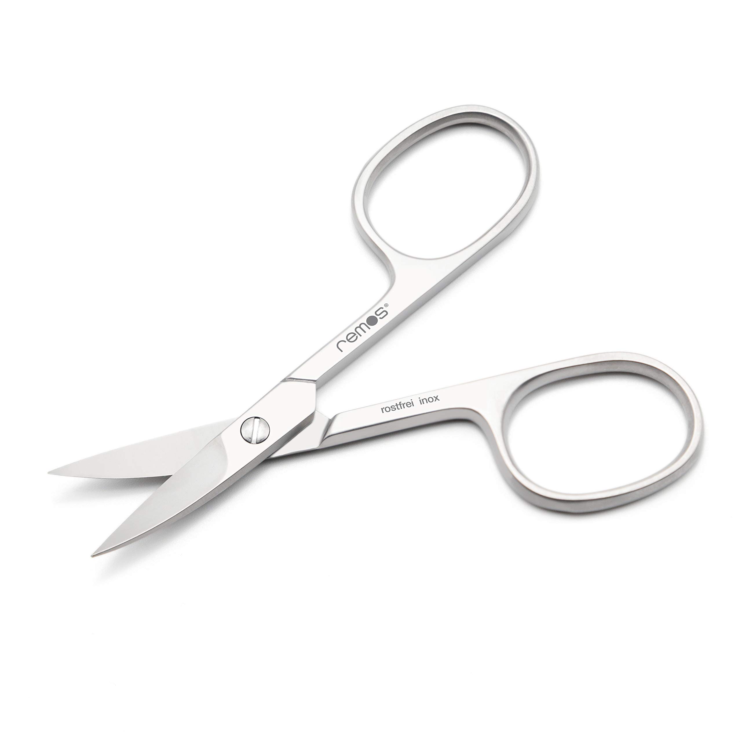 Premium REMOS Stainless Steel Nail Clippers [INOX] 9.5cm - Professional Fingernail & Thin Toenail Trimmer - Ideal for Home, Travel, and Salon Use