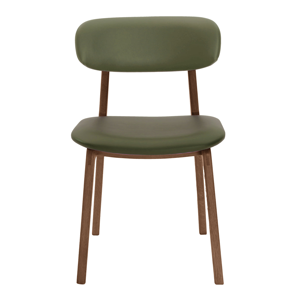 Premium Alaska Leather Dining Chair - Genuine Leather Upholstered, Ergonomic Design for Comfortable Dining - Perfect for Home, Restaurant, and Office Use