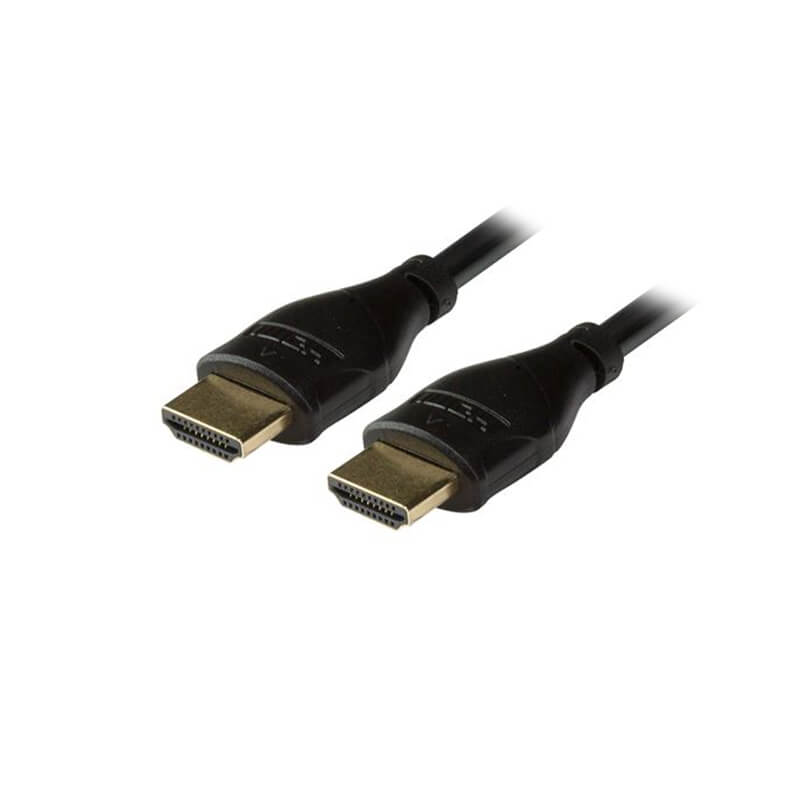 Premium Slim HDMI Cable with Ethernet - 19 Pin Type A Male to Male - 1M (3.3ft) 4K 60Hz HDR - for Home Theater, Gaming & 4K TV Setup