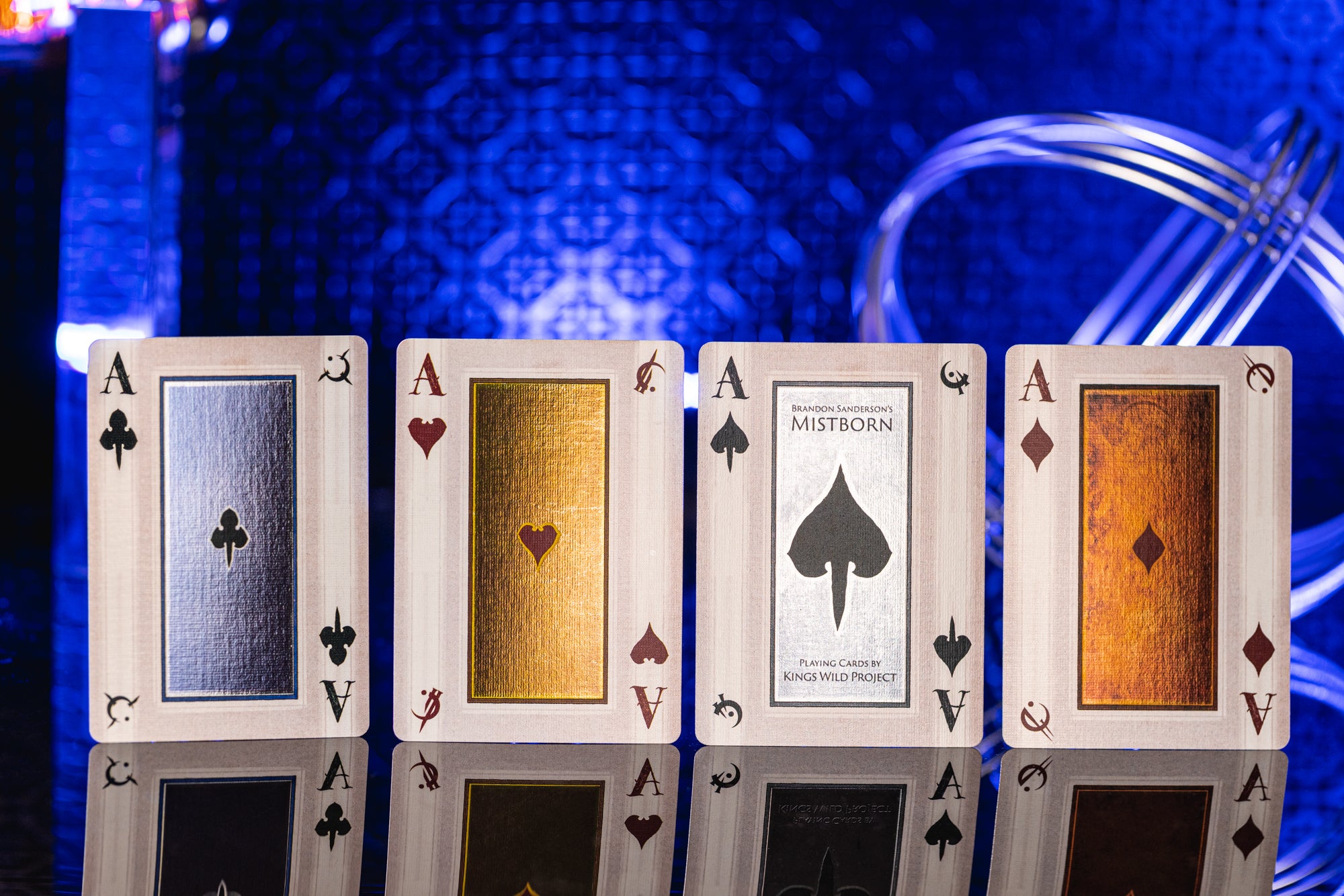 Mistborn Premium Luxury Playing Cards - Elegant Design for Poker, Magic Tricks & Cardistry - Perfect for Game Nights, Gifts & Collectors
