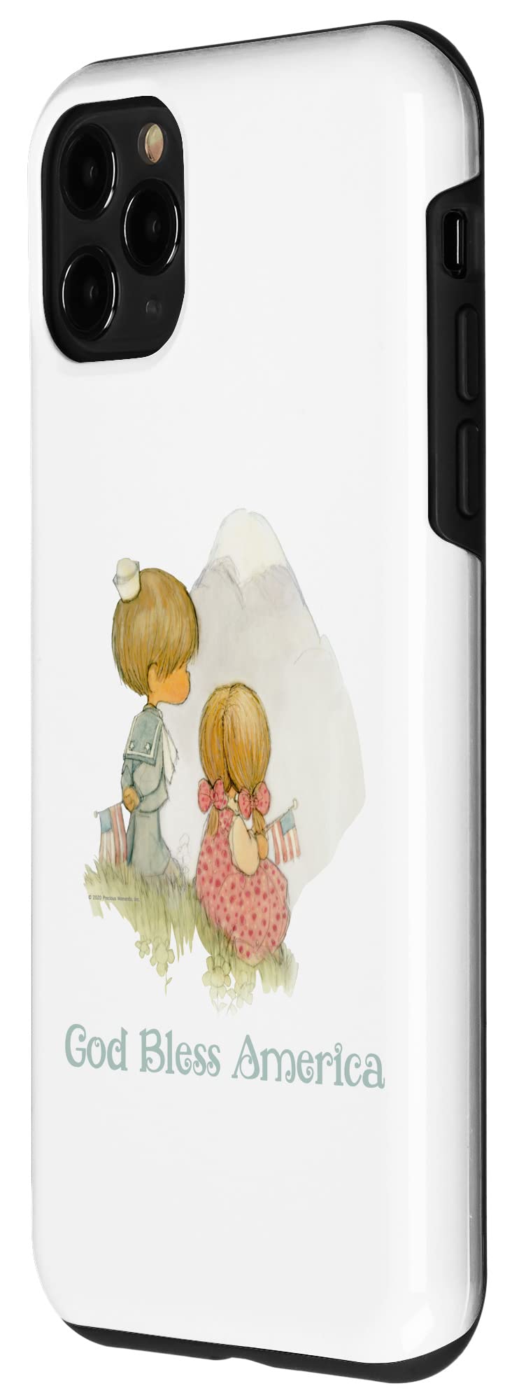 iPhone 11 Pro Case - God Bless America Design - Premium Protective Phone Cover for iPhone 11 Pro - Perfect for Patriotic Americans, Independence Day, Memorial Day & Everyday Use