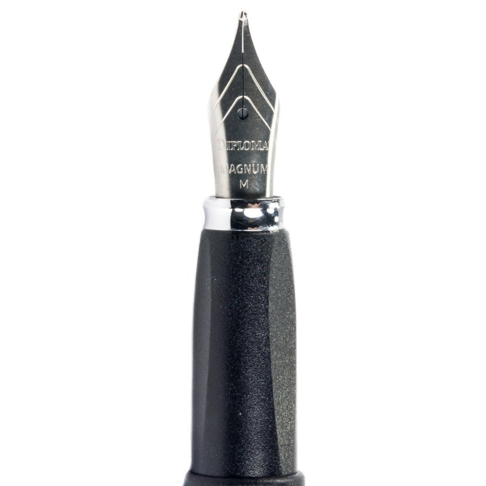 Diplomat Magnum Fountain Pen - Premium Select Writing Instrument for Calligraphy, Journaling & Professional Use