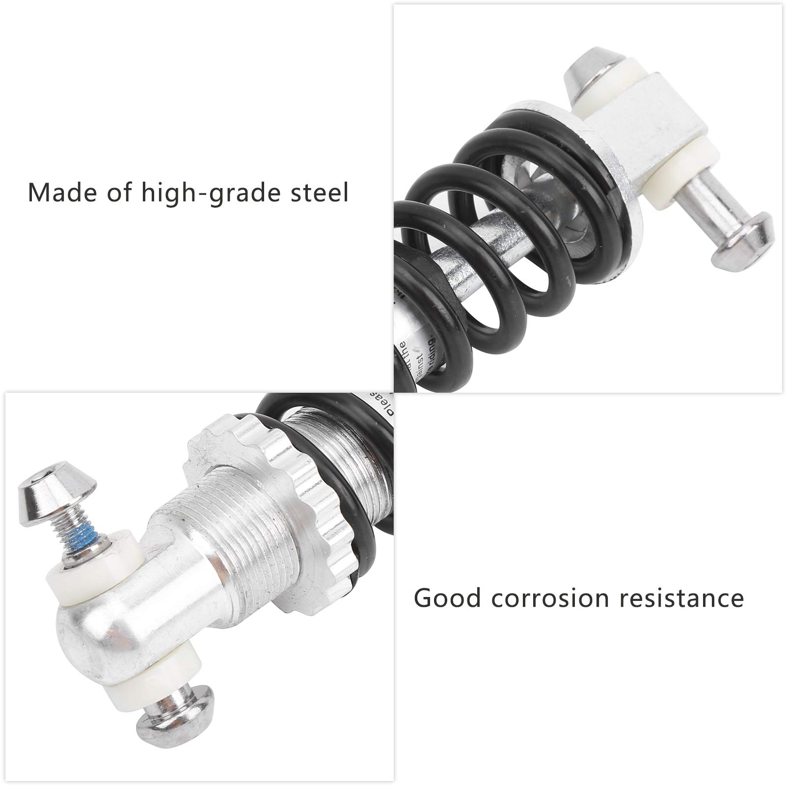 Heavy Duty 150mm x 300mm Motorcycle Rear Shock Absorber - 2000KG Load Capacity Air Suspension & Coil Spring Shock Absorber for Motorcycles, Mountain Bikes, ATVs - Perfect for Off-Roading, Trail Riding & Adventure Biking