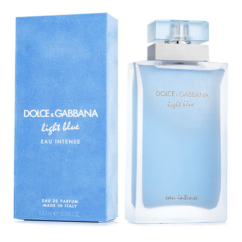 Dolce & Gabbana Light Blue Eau Intense 100ml Eau de Parfum for Women - Fresh Citrus Floral Perfume for Daytime & Summer Wear