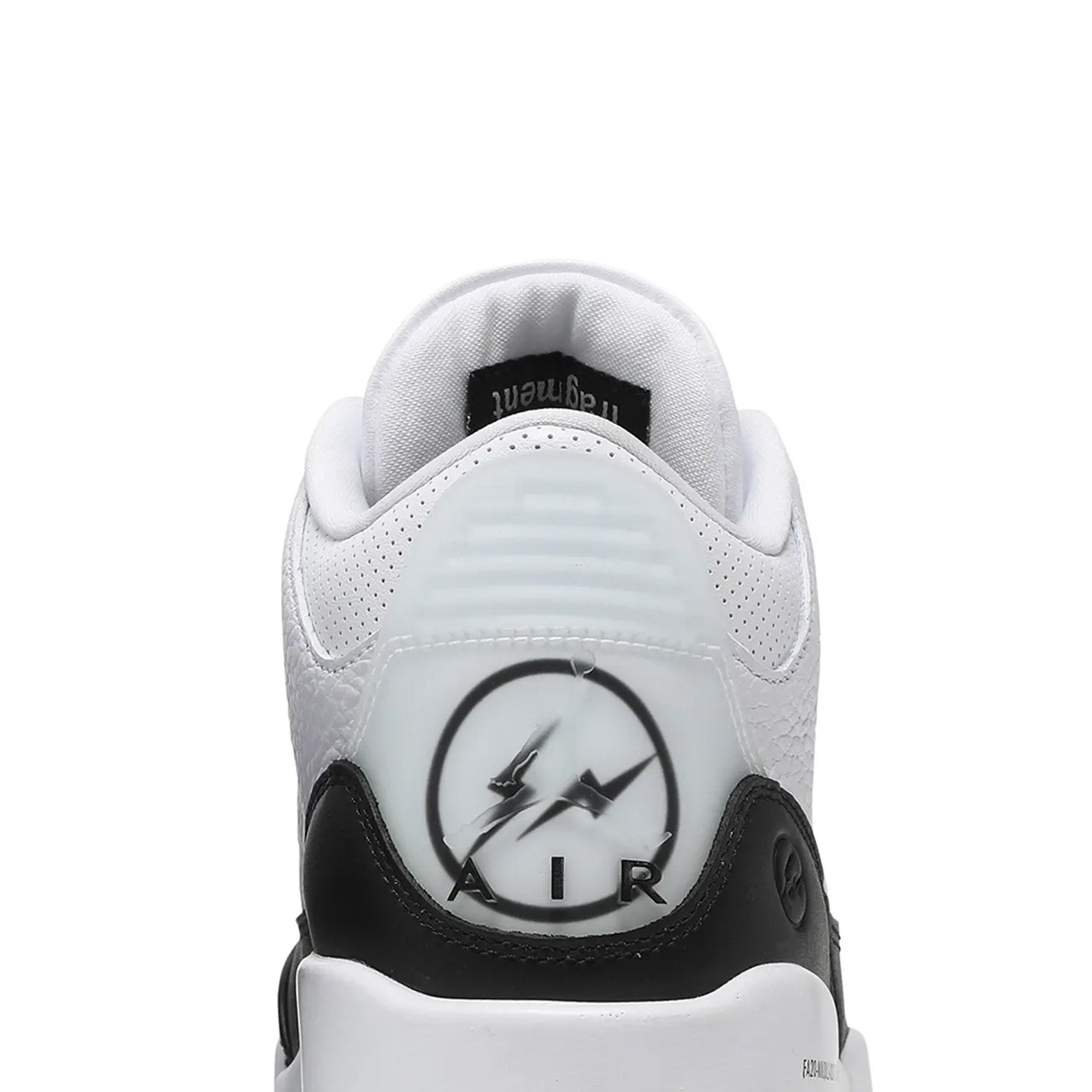 Air Jordan 3 Retro x Fragment Design 'White Black' Sneakers (2020) - Men's Basketball Shoes for Streetwear & Casual Wear