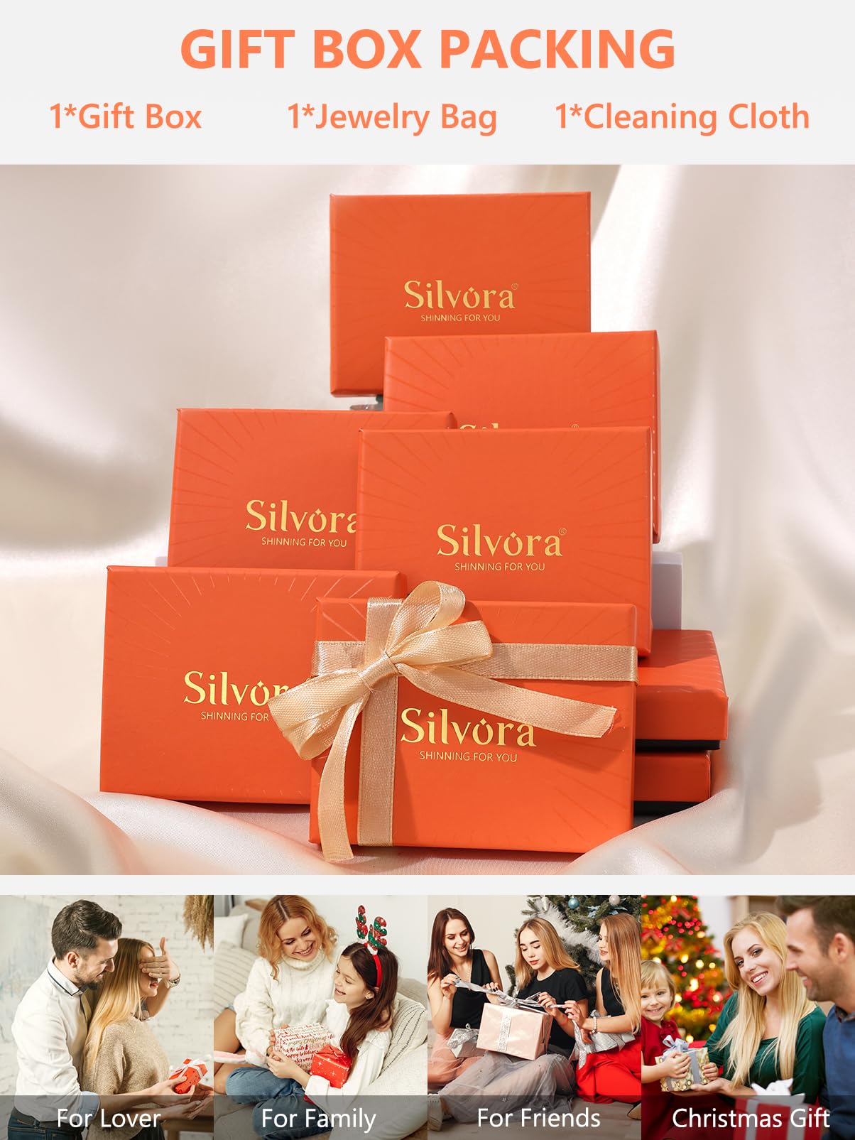 Silvora 925 Sterling Silver Small Hoop Earrings for Women & Men - Minimalist Huggie Hoops, Cartilage Earrings with Elegant Gift Box | Perfect for Everyday Wear, Gifts & Special Occasions