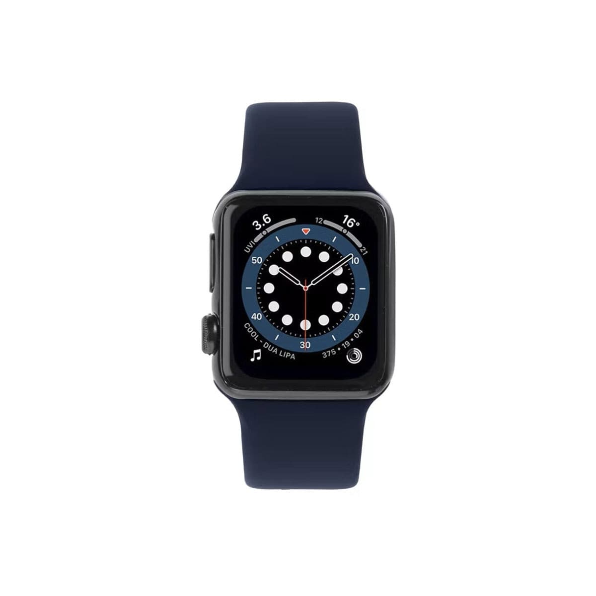 3sixT Durable Silicone Band for Apple Watch 42mm 44mm 45mm - Comfortable Sport Strap for Workout, Running & Daily Wear
