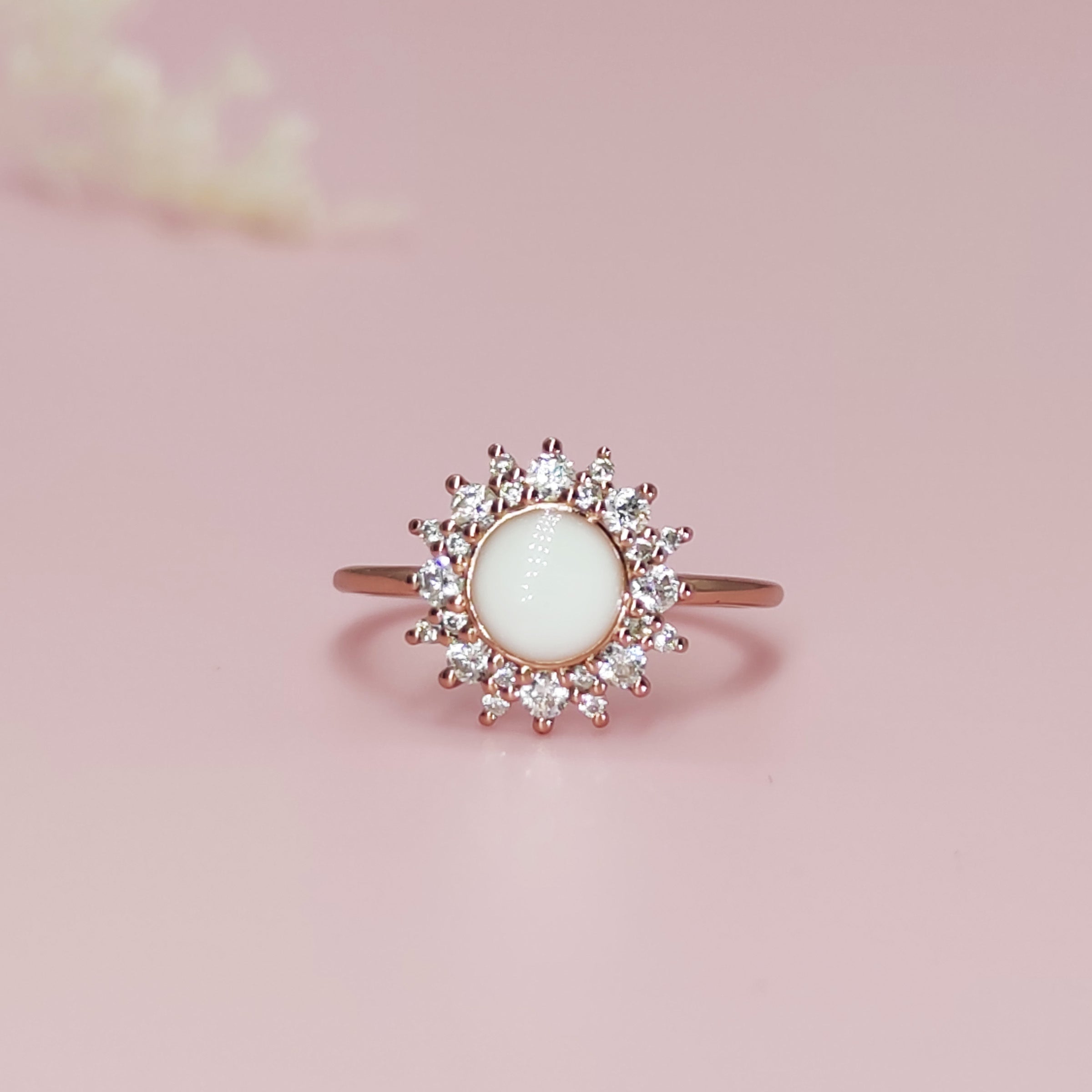 Breastmilk Glow: Sunburst Breastmilk Ring - Unique Breast Milk Jewelry for Moms, Keepsake Gift for New Mothers - Perfect for Mother's Day, Baby Shower & Memorial Jewelry