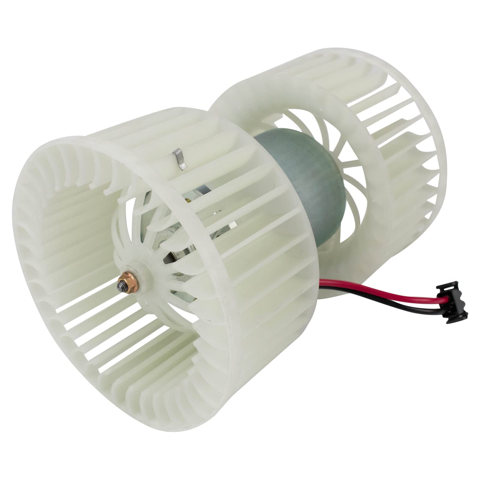 TRQ HVAC Heater Air Conditioning A/C Blower Motor with Fan Cage Replacement for BMW 3 Series (E46 E90 E92) - Perfect for Cooling & Heating System Repair & Maintenance