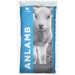 Anlamb Premium Milk Replacer Powder for Lambs & Goats - High Protein Nutritional Supplement for Newborn & Weak Animals - Ideal for Bottle Feeding & Weaning Support
