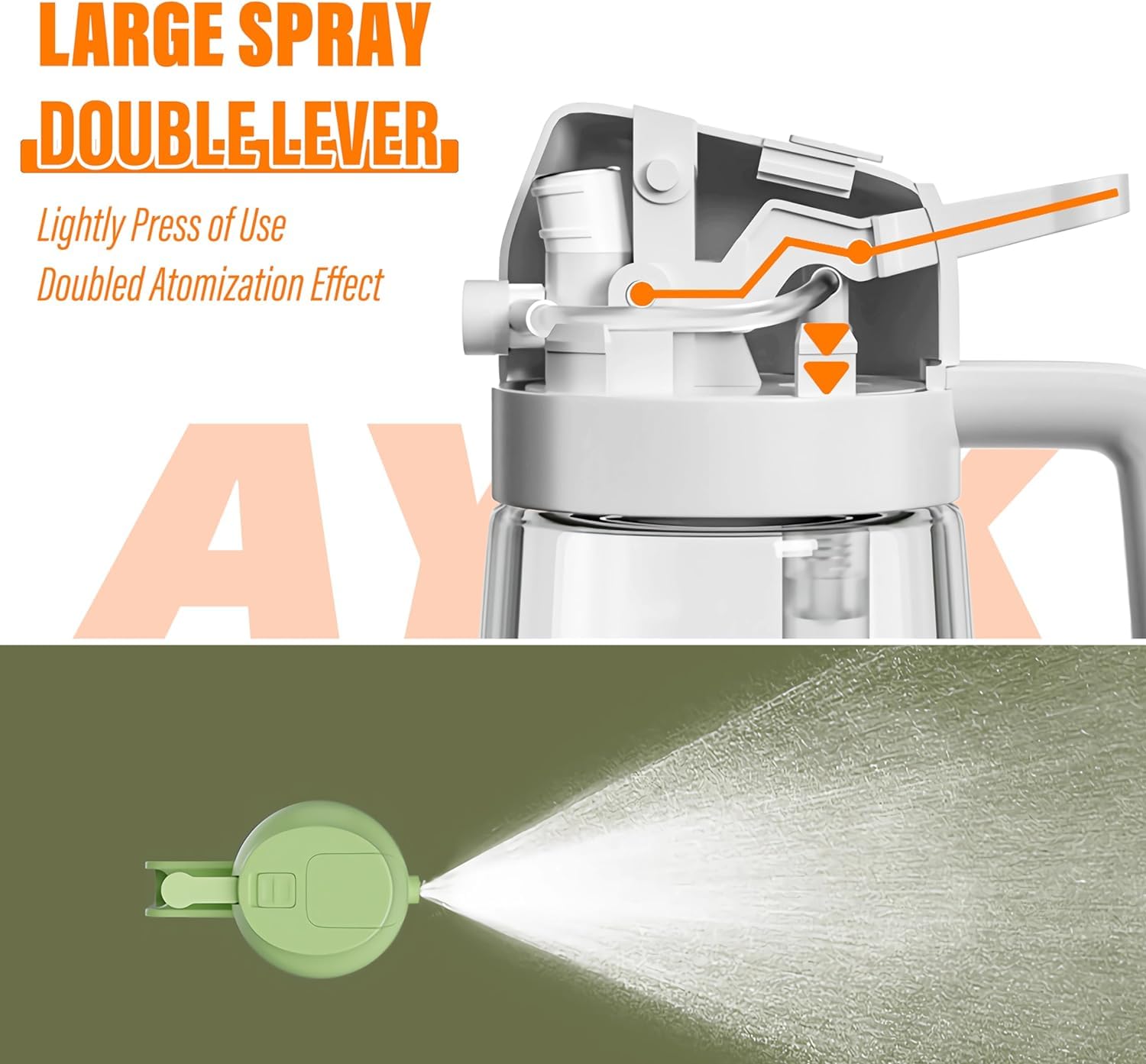 2 in 1 Glass Oil Sprayer & Dispenser - 16oz Food-Grade Kitchen Oil Spray Bottle with Pourer for Cooking, Salad Dressing & Frying - Perfect for Healthy Cooking & Meal Prep (Black)