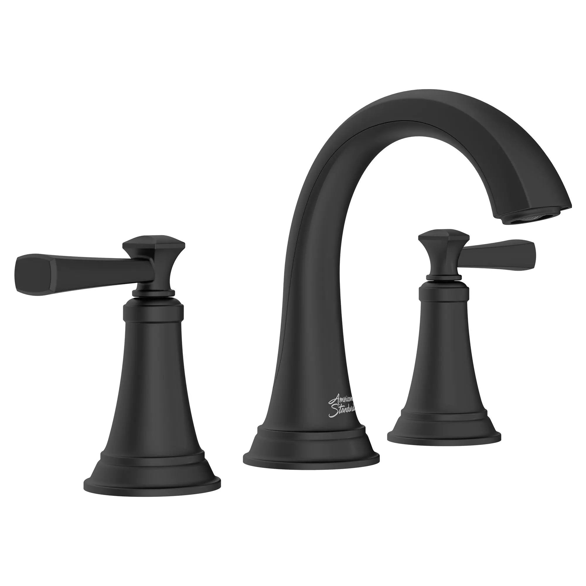 Glenmere 8 Inch Widespread 2 Handle Bathroom Faucet - 1.2 GPM/4.5 LPM Water-Saving Design with Lever Handles - Perfect for Modern Bathroom Vanities and Powder Rooms