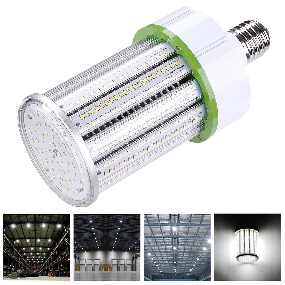 80W E39 LED Corn Light Bulb - Equivalent to 400W - 5000K Daylight White - UL Listed - Energy Saving for Warehouse, Parking Lot, and Outdoor Lighting