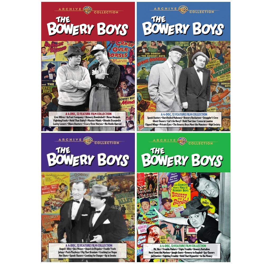 The Bowery Boys: Complete 48 Classic Comedy Movies Collection (16 Discs) - Perfect for Movie Nights, Gifts & Vintage Film Lovers