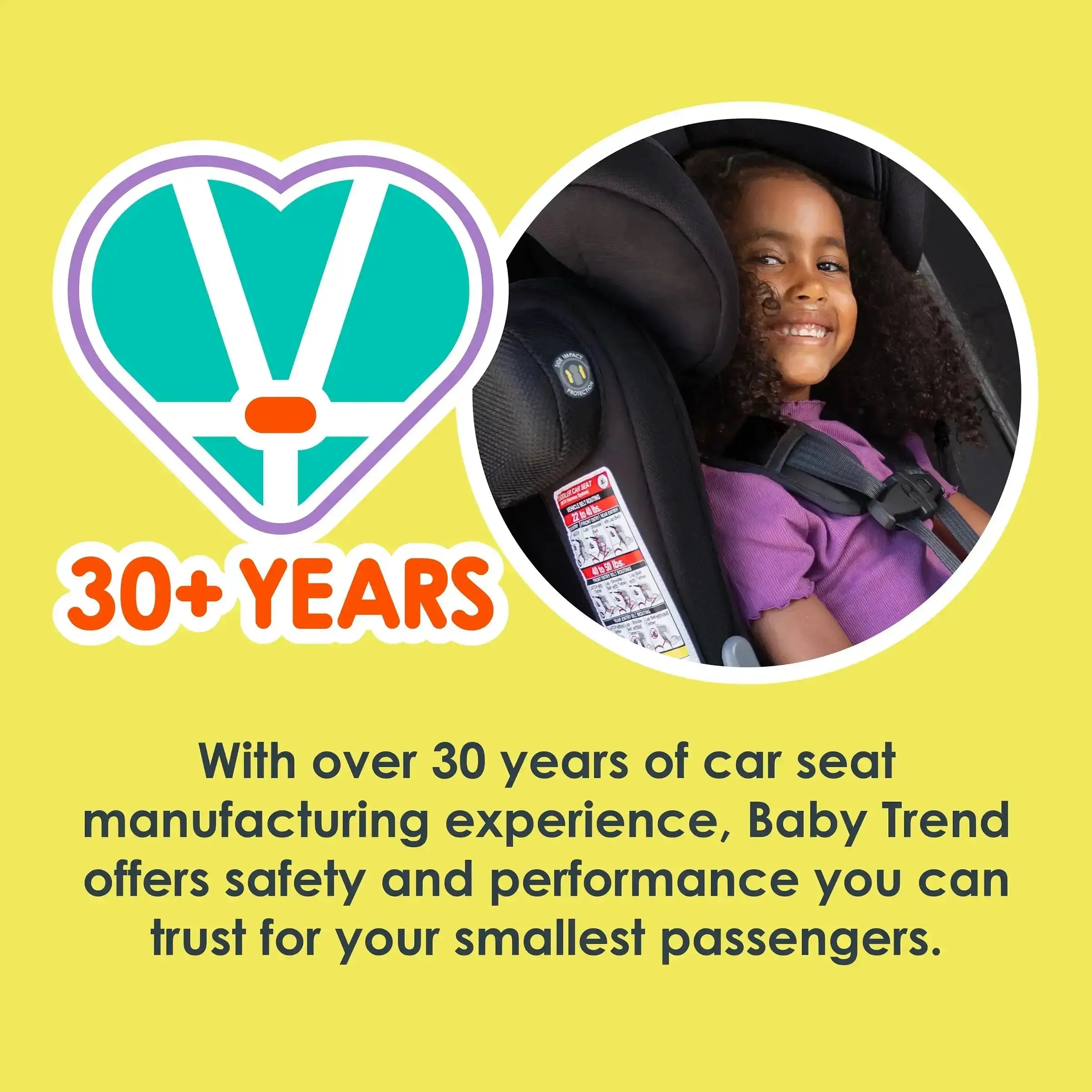 Hybrid™ SI 3-in-1 Convertible Booster Car Seat with Side Impact Protection - Safe for Infants, Toddlers & Big Kids | Perfect for Travel, School & Family Road Trips