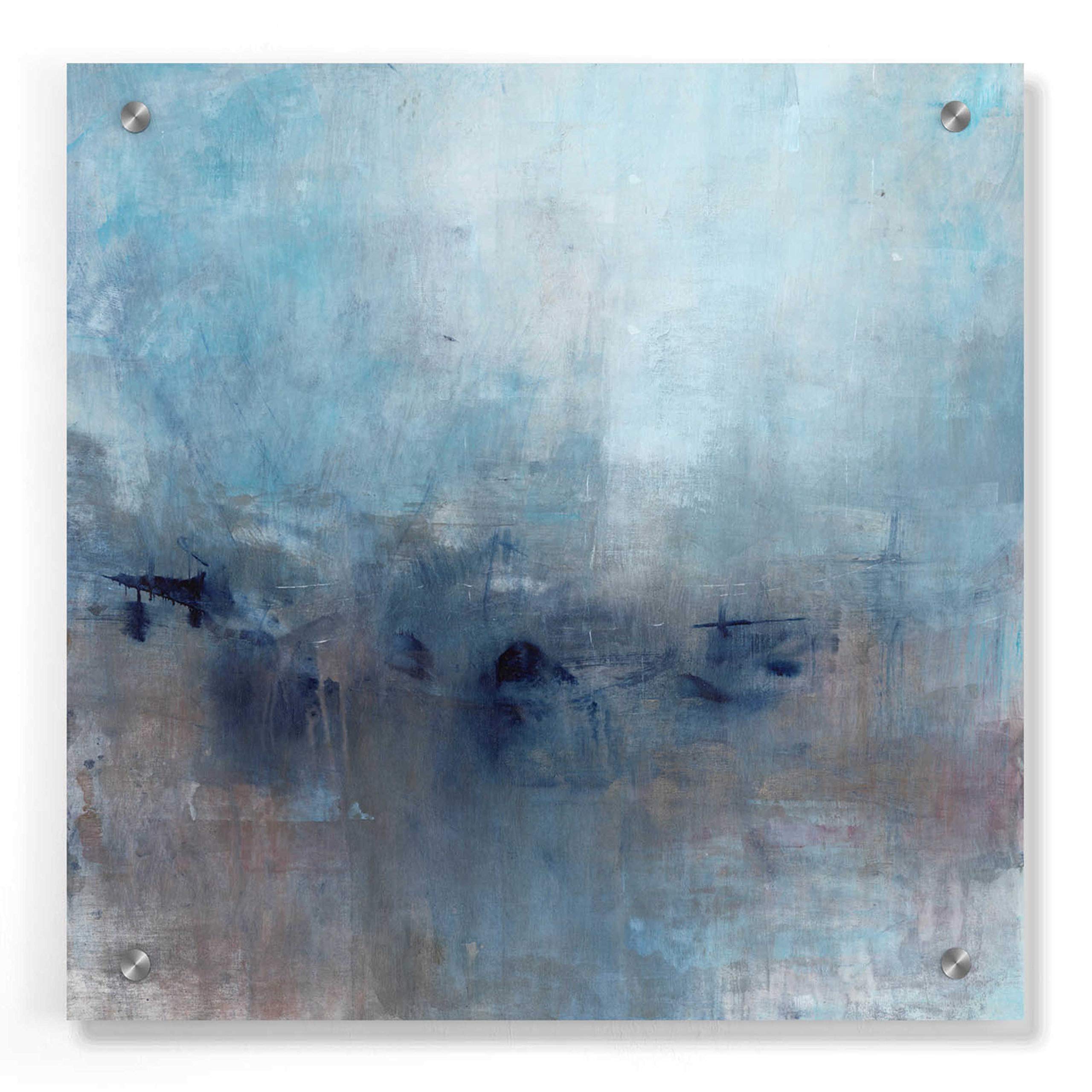 Kinetic Abstract II by Tim O'Toole - 36x36 Inch Modern Acrylic Glass Wall Art Painting - Contemporary Home & Office Decor for Living Room, Bedroom or Gallery Display