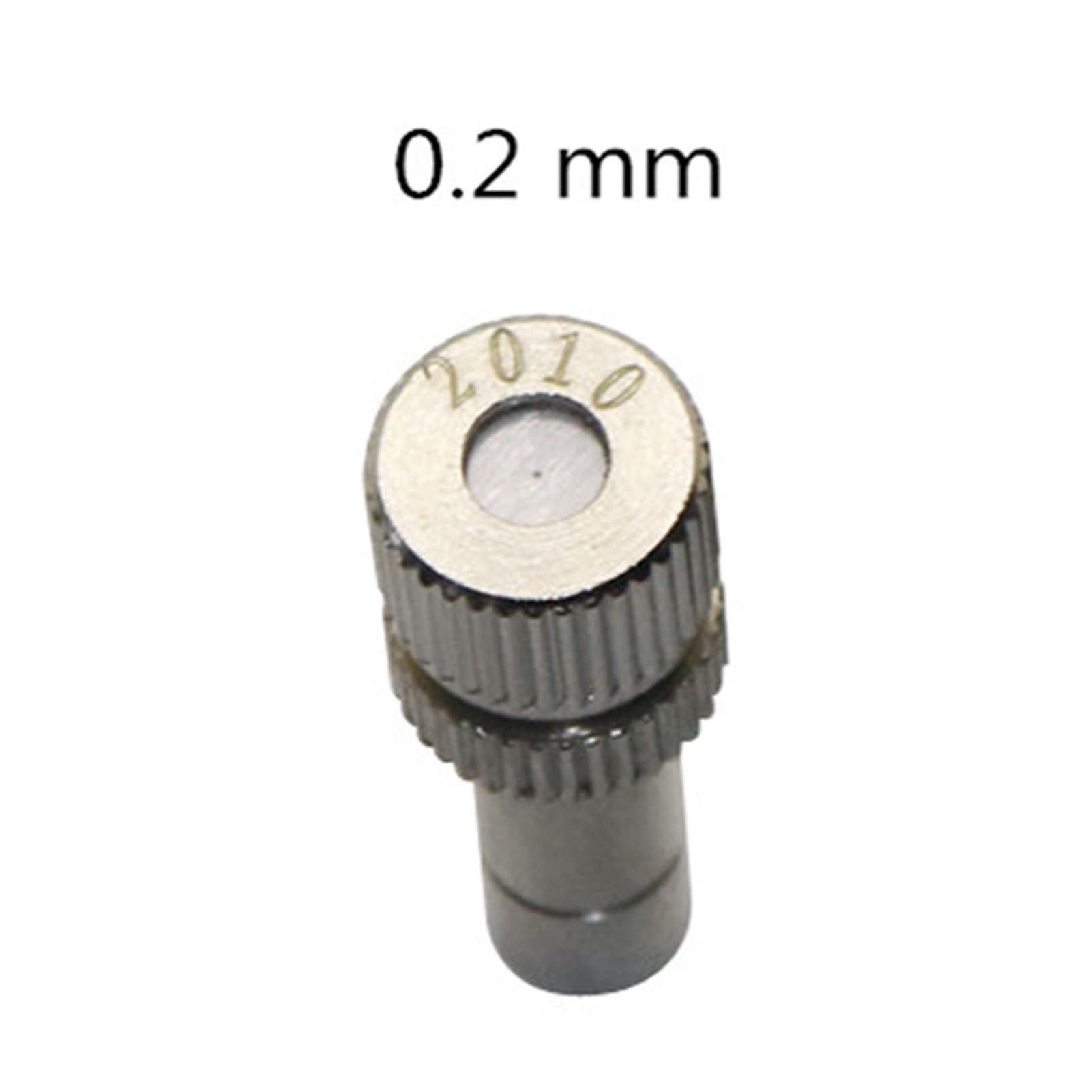 50-Pack 0.2-0.6mm Low Pressure Micro Drip Irrigation Nozzles - Quick Connect Greenhouse Garden Water Sprayers for Mist Cooling System & Plant Irrigation (0.2mm) - Perfect for Hydroponics, Vertical Gardens & Greenhouse Climate Control