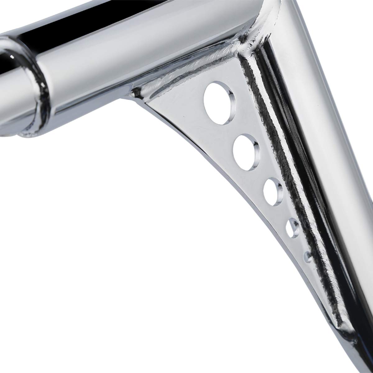 12 Inch Rise 1.25 Inch Ape Hanger Handlebar for Harley-Davidson Touring Models (FLHT, FLHTC) - Fits Dressers & Baggers 1982+ - Perfect for Custom Cruiser Bikes and Long-Distance Riding
