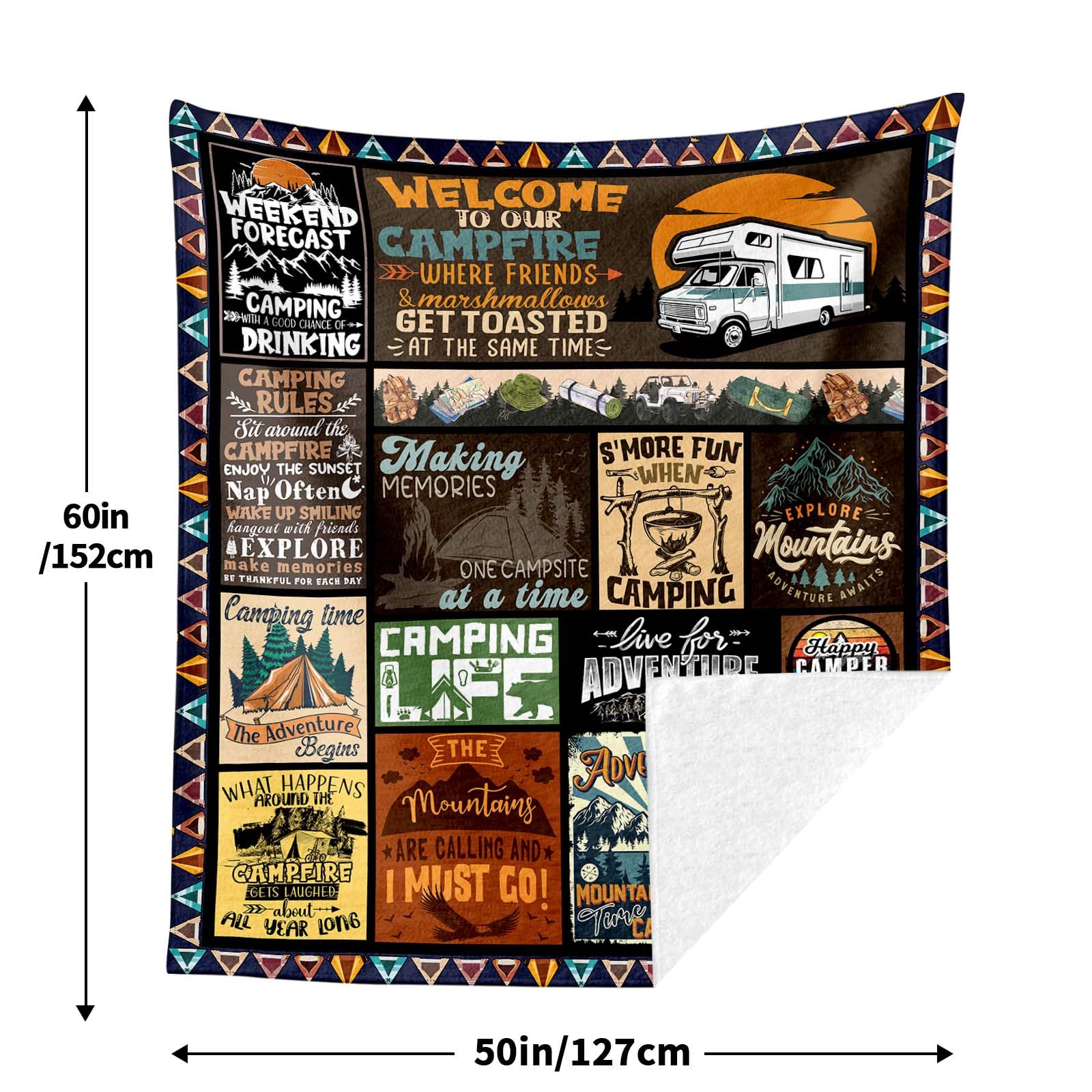 Premium Outdoor Camping Blanket 60