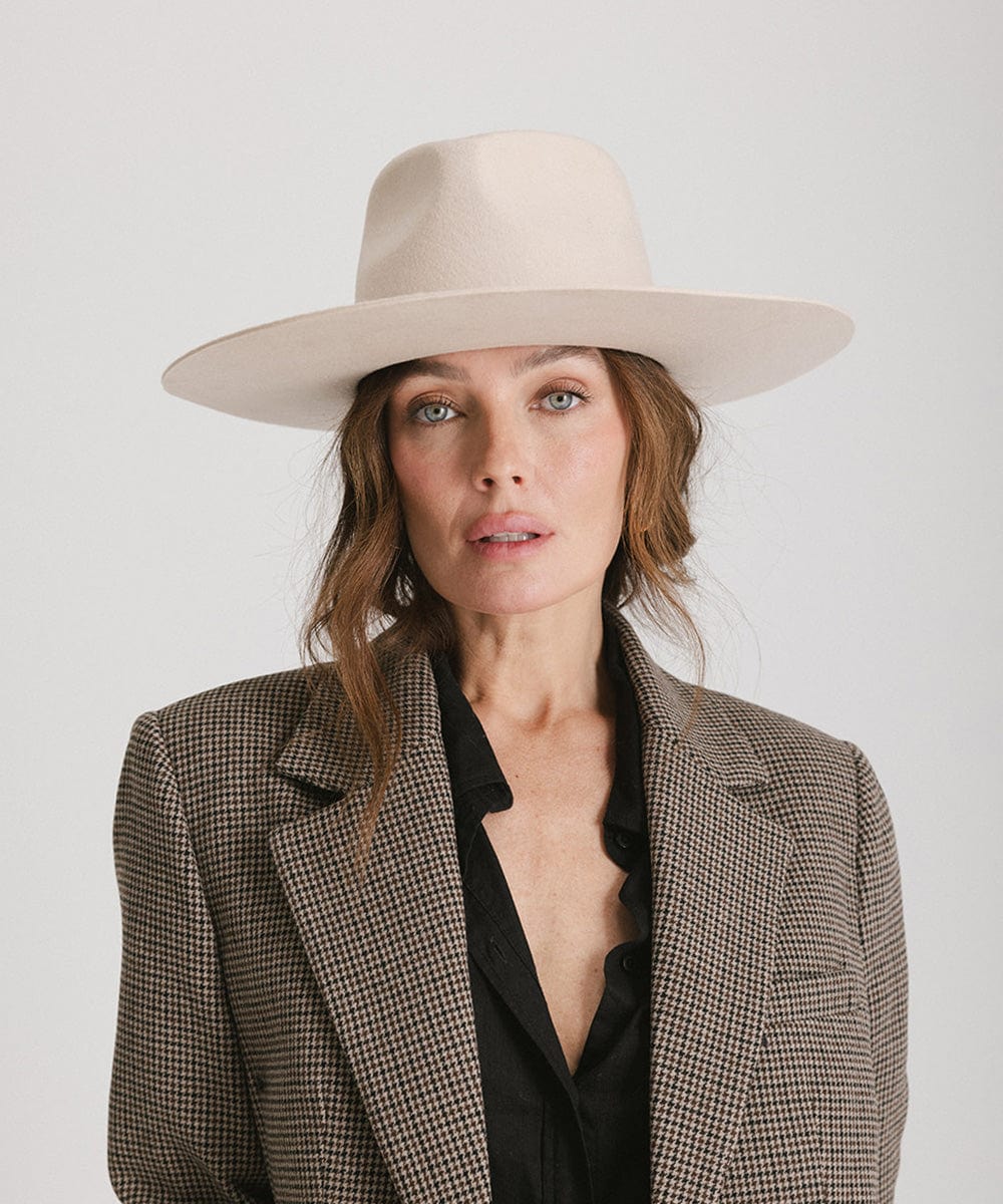 Stylish Wesley Wide Brim Fedora Hat for Men & Women - Fashionable Sun Hat for Outdoor Activities, Beach, and Summer Vacations