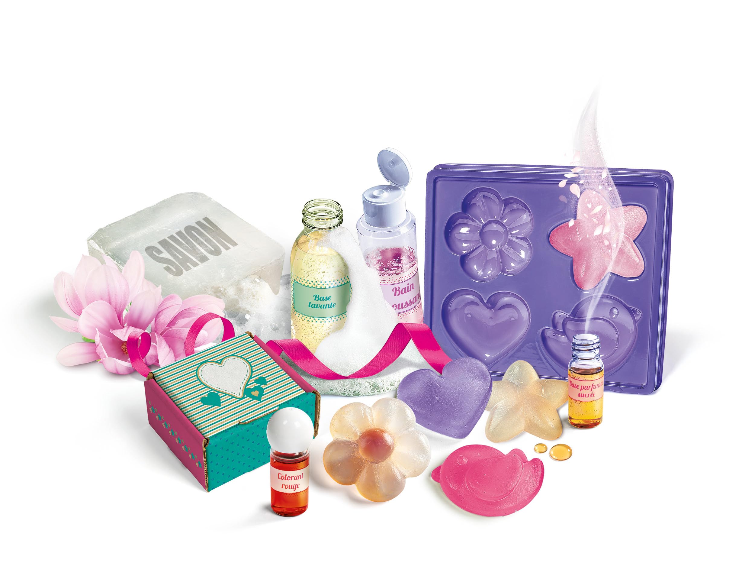 Clementoni Science & Play Soap Making Kit for Kids Ages 8+ | Made in Italy | STEM Educational Toy for Creative Bath & Craft Activities