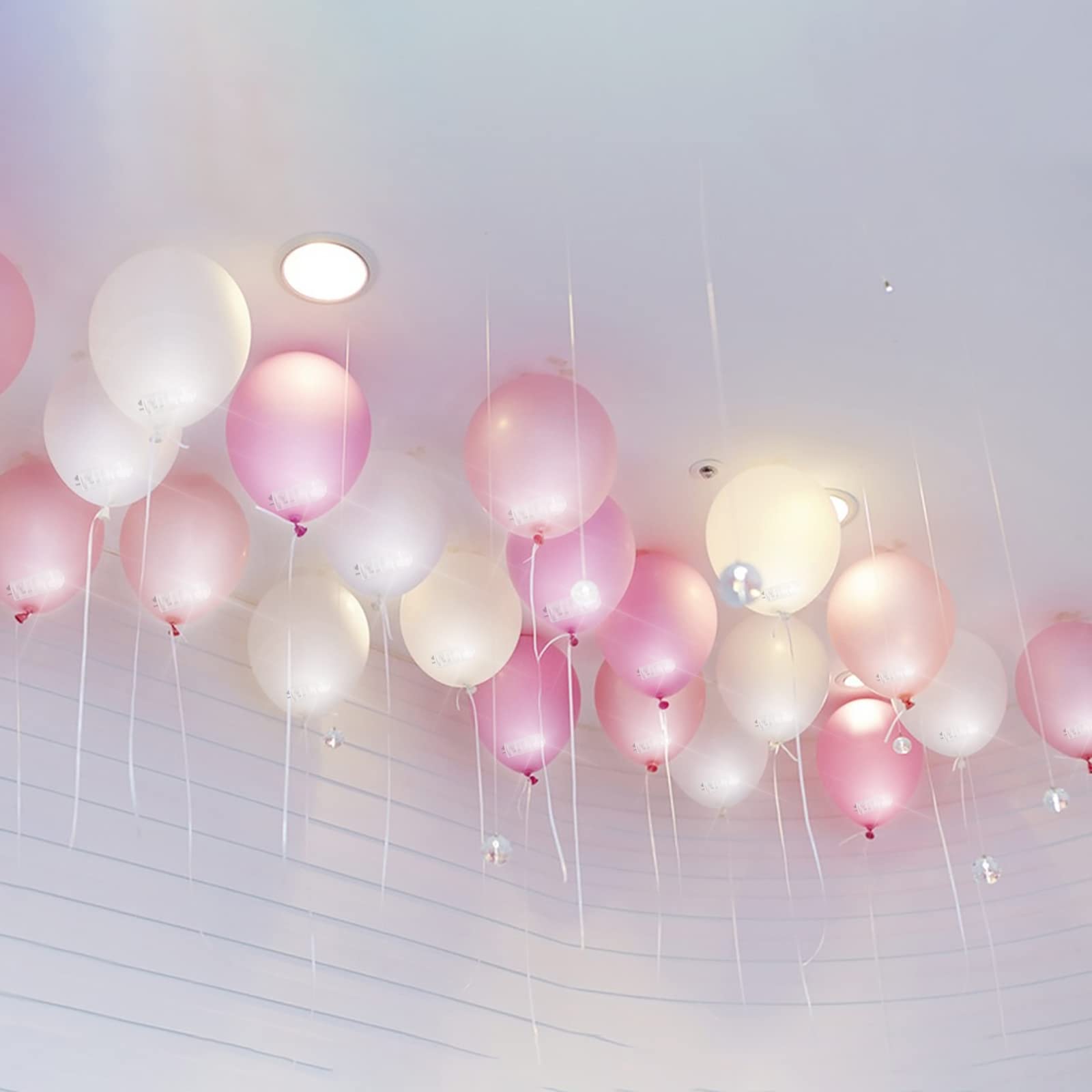50 Pack LED Balloon Lights - Battery Operated LED Paper Lanterns for Wedding, Party, Home Decoration - Perfect for Indoor & Outdoor Events, Festivals, and Romantic Ambiance