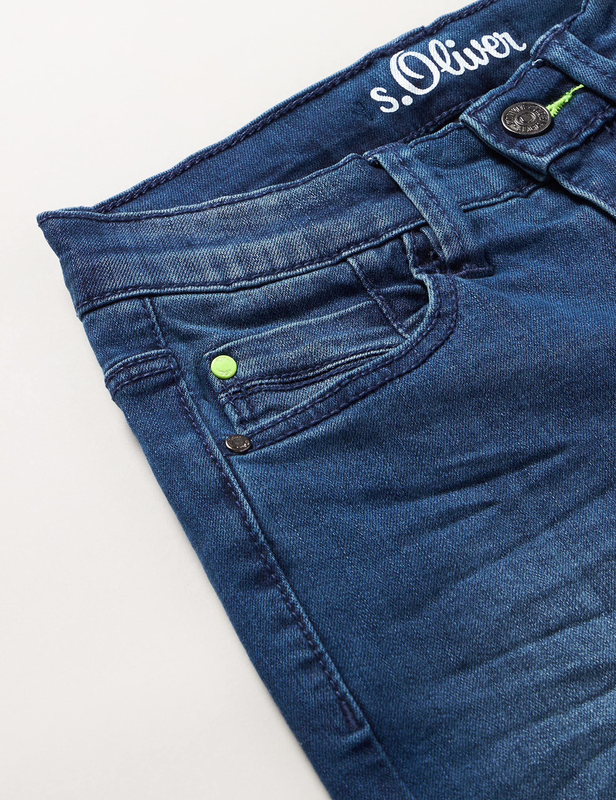 s.Oliver Boys' Denim Jeans for Kids - Comfortable & Durable Stretch Jeans for School, Play & Everyday Wear