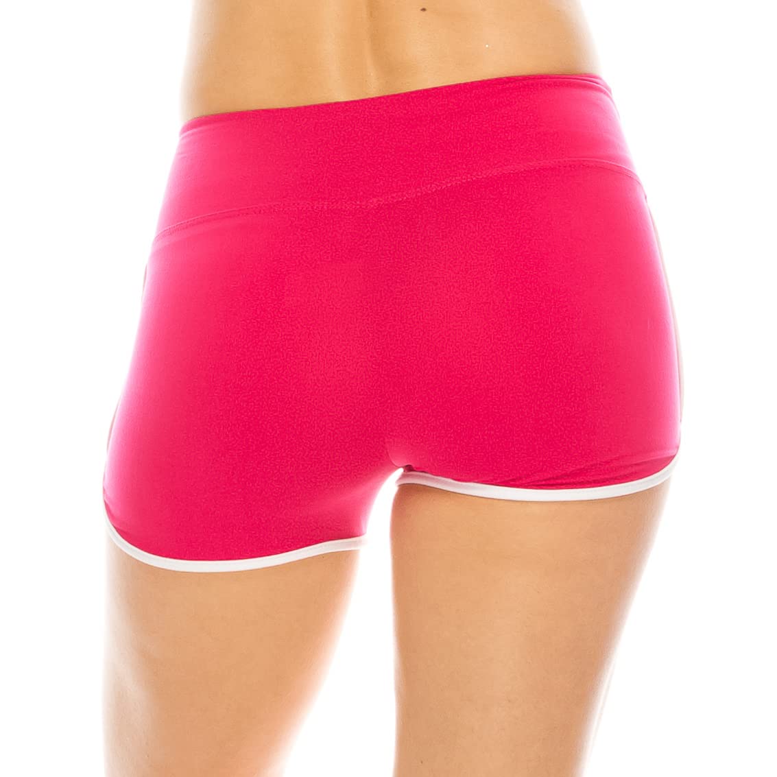 ALWAYS Women's High Waisted Booty Shorts - Super Soft Dolphin Shorts for Yoga, Workout & Lounge | Comfortable Stretchy Workout Shorts