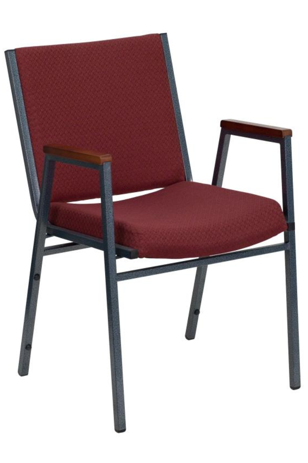 Heavy Duty FLASH HERCULES Series Stackable Fabric Chairs with Arms - Durable Conference & Event Seating for Offices, Banquets, and Classrooms