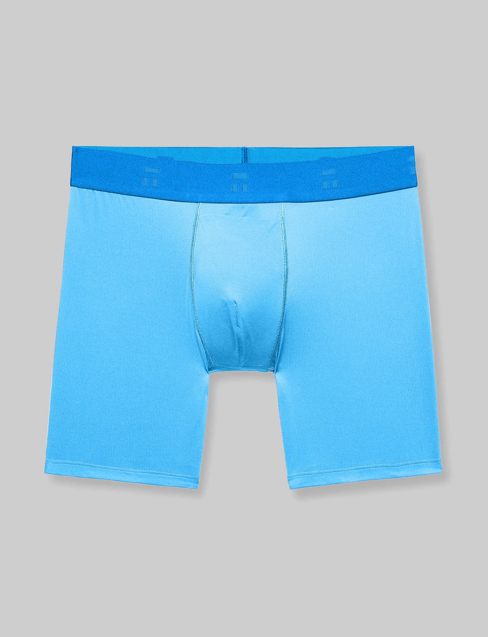Breathable Air Mid-Length Boxer Briefs - 6 Pack for Men | Comfortable & Moisture-Wicking Underwear for Workout, Travel & Daily Wear
