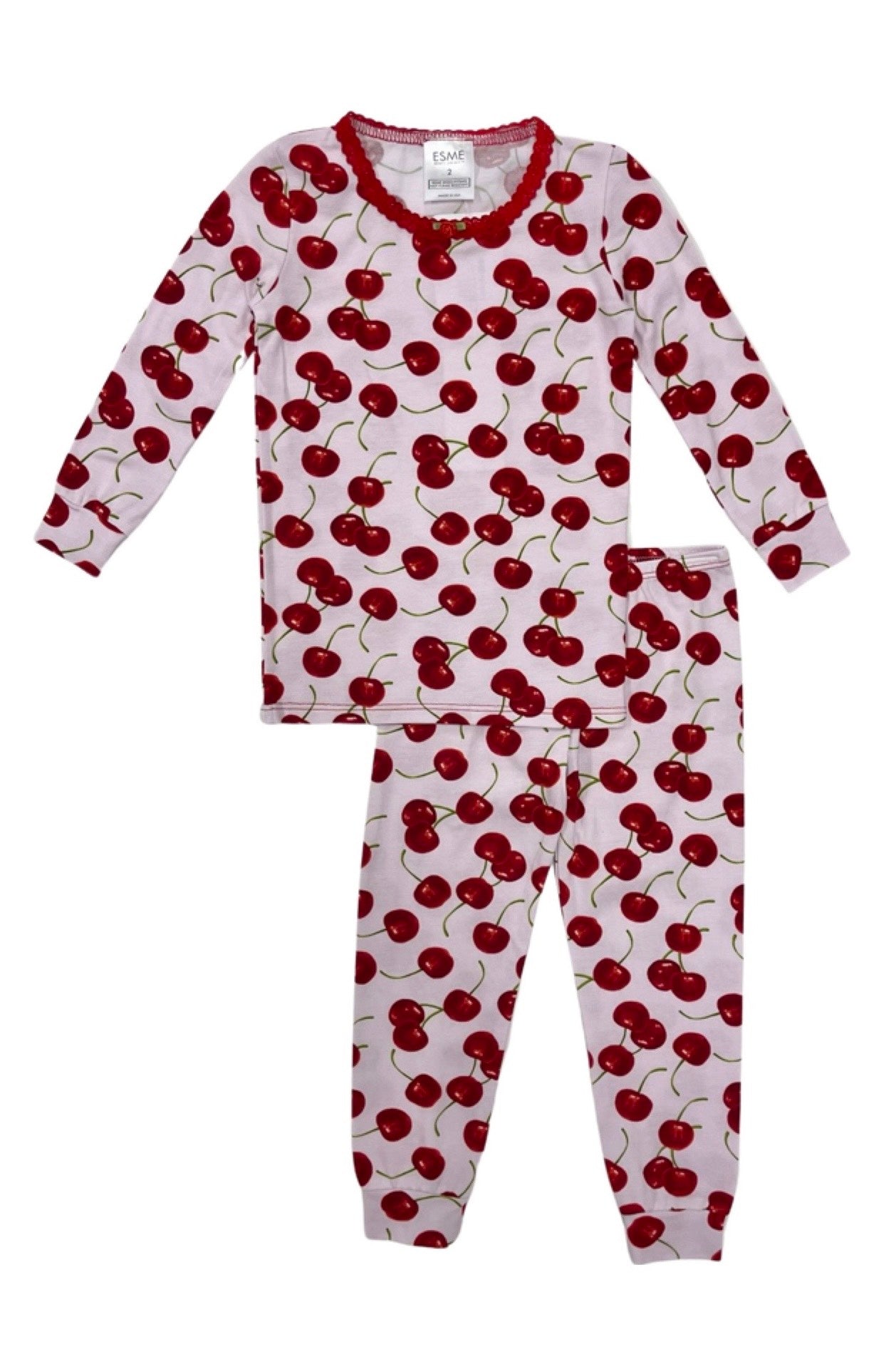 Premium Cherry Print Full Length Dress Set - Elegant Floral Design for Women's Casual Wear, Party & Special Occasions