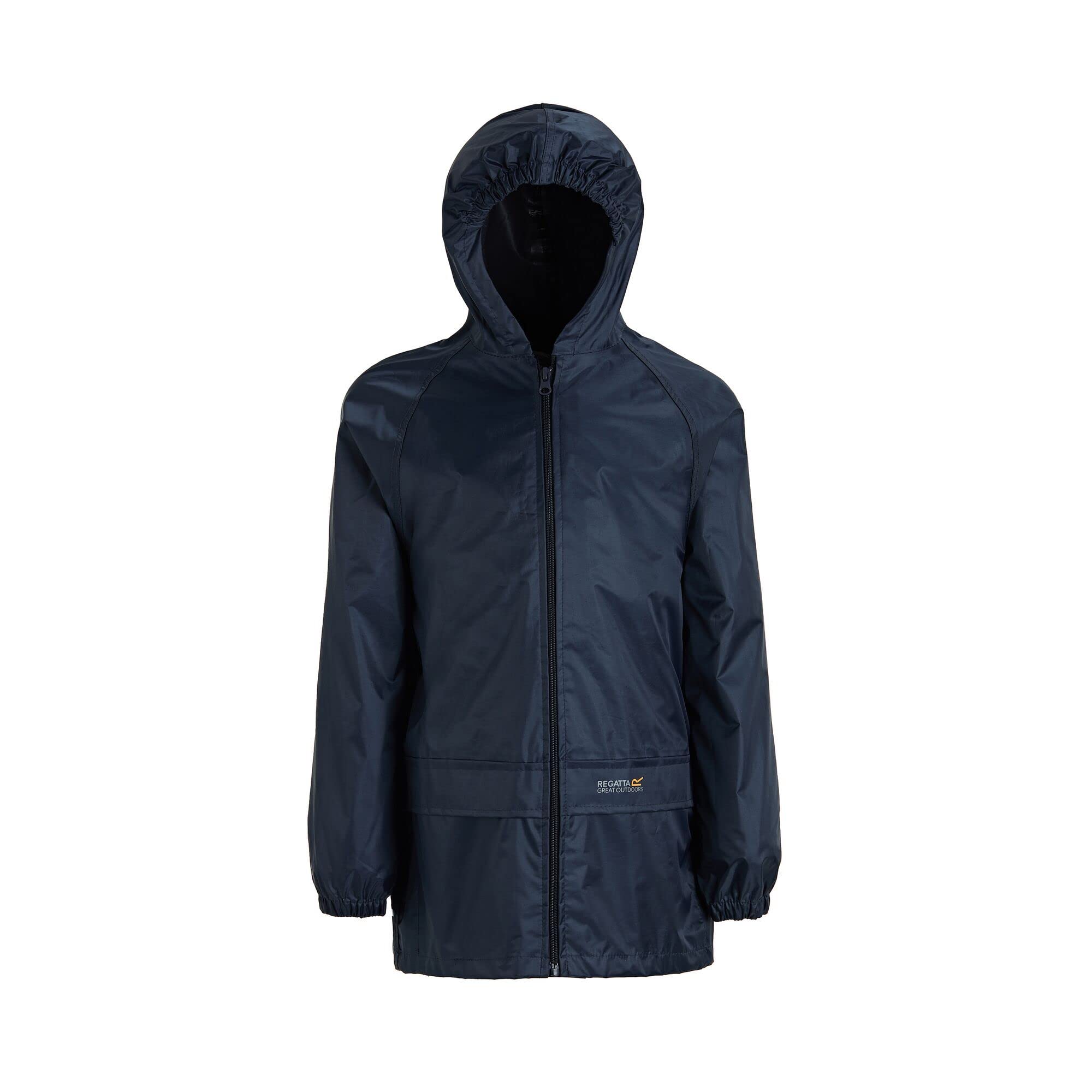 Regatta Great Outdoors Kids Stormbreak Waterproof Jacket - Lightweight Raincoat for Boys & Girls - Perfect for Hiking, Camping & Outdoor Adventures