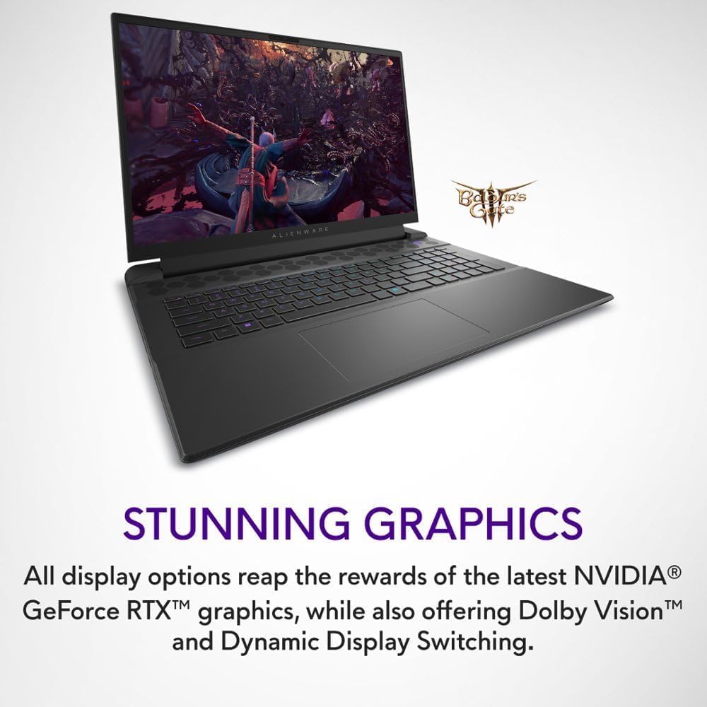 Alienware M18 R2 Gaming Laptop - i9 RTX 4080 for Pro Gaming & Streaming