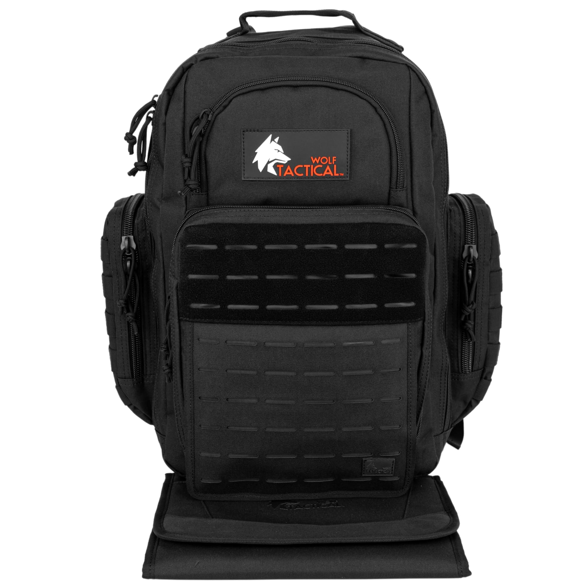 WOLF TACTICAL Military Style Diaper Backpack for Dads - Waterproof Baby Bag with Changing Pad & Multiple Pockets | Perfect for Travel, Hiking & Everyday Parenting