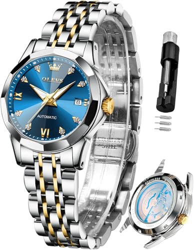 L9982: Two tone band & Blue dial