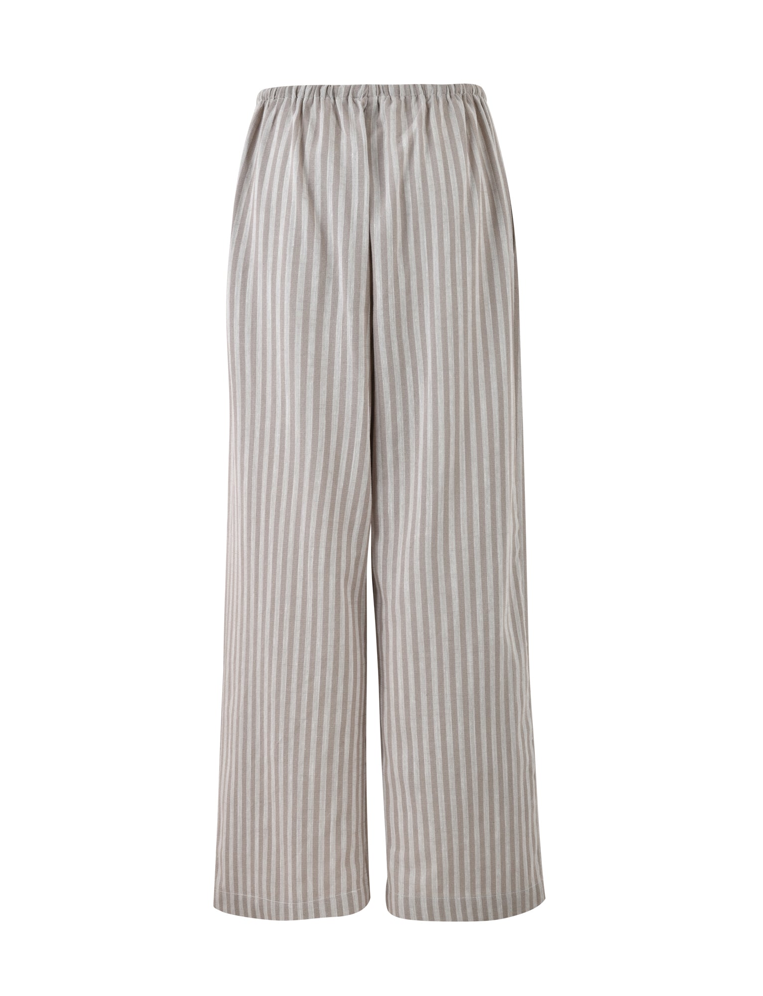 LAINEY PANT Women's Casual Striped Grey Pants - Comfortable Lounge Wear for Home, Office & Travel