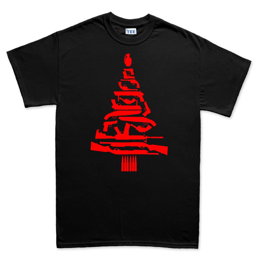 Custom AR-15 AK Santa T-Shirt - Perfect Christmas Gift for Gun Lovers