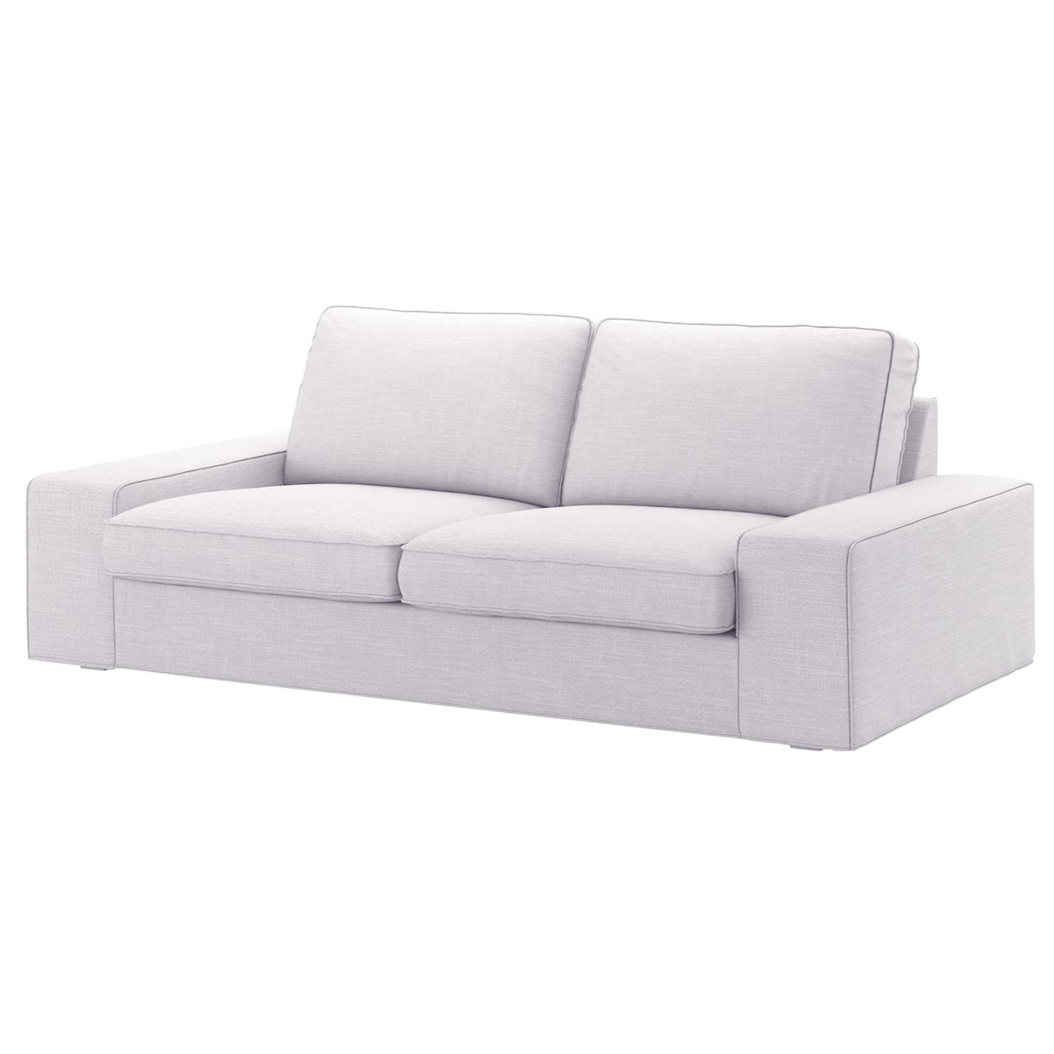 CRIUSJA Sofa Slipcover for IKEA Kivik 3-Seater (228cm) - Stretchable Couch Cover with Cushion Covers for 2-Cushion Small Sofa - Living Room Furniture Protector (8018-14) | Perfect for Pet Owners, Family Homes & Daily Use